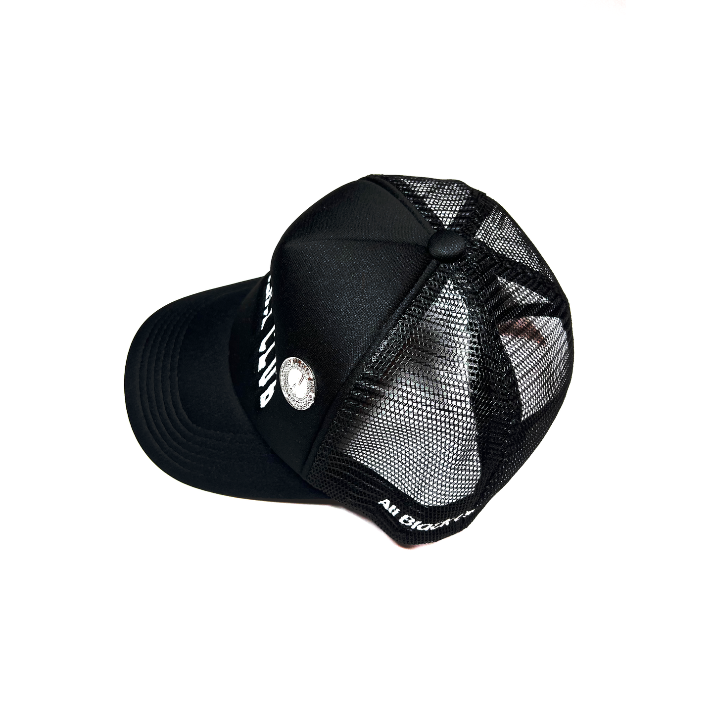 All Black Club ''College Trucker Hat''