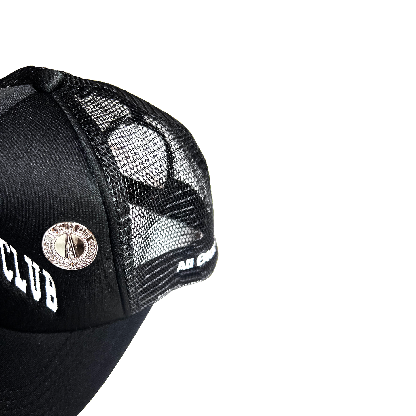 All Black Club ''College Trucker Hat''